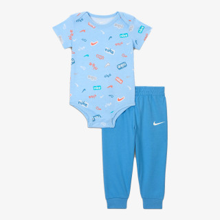 NIKE Komplet za djecu NKN E1D1 SHORT SLV BSPS 