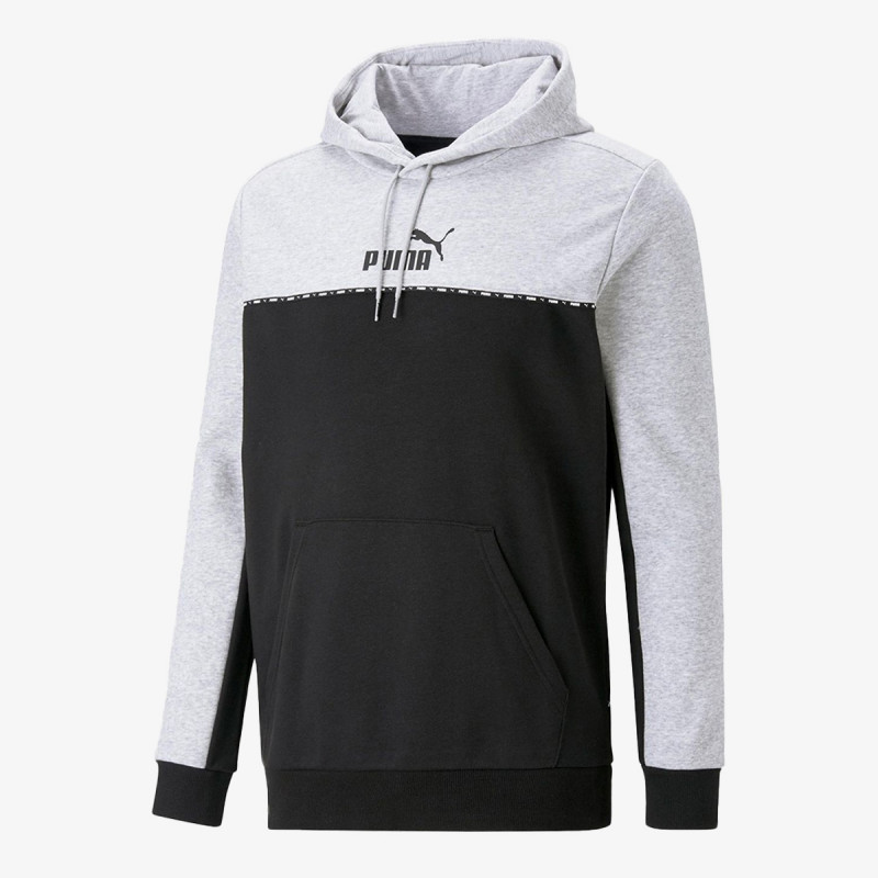 PUMA Majica s kapuljačom PUMA ESS BLOCK x TAPE Hoodie TR