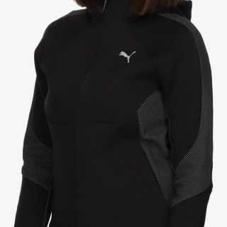 PUMA Majica s kapuljačom na patent Evostripe 