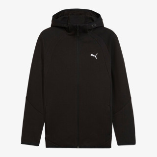 PUMA Majica s kapuljačom na patent EVOSTRIPE FZ Hoodie DK 