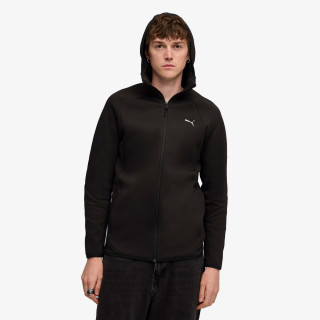 PUMA Majica s kapuljačom na patent EVOSTRIPE FZ Hoodie DK 