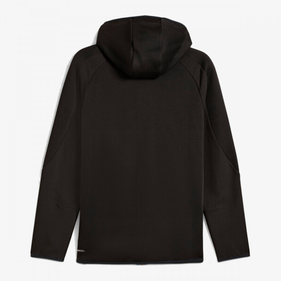 PUMA Majica s kapuljačom na patent EVOSTRIPE FZ Hoodie DK 