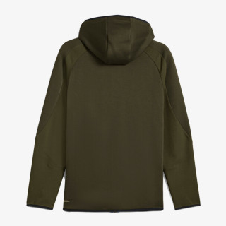 PUMA Majica s kapuljačom na patent EVOSTRIPE FZ Hoodie DK 
