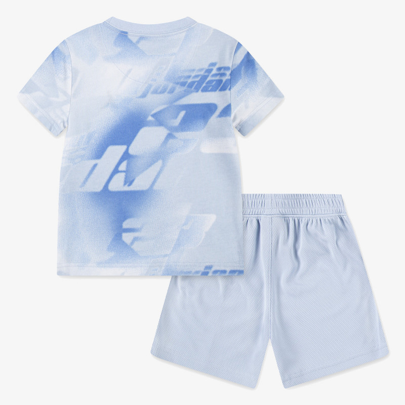 Jordan Komplet za djecu JDB TRIPLE TEAM AOP SHORT SET 