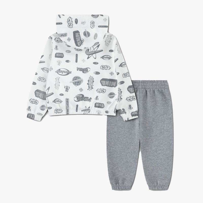 NIKE Trenirka NKB B NSW BRAND A AOP FLC PO S 