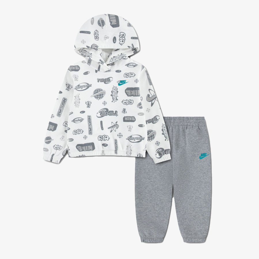 NIKE Trenirka NKB B NSW BRAND A AOP FLC PO S 