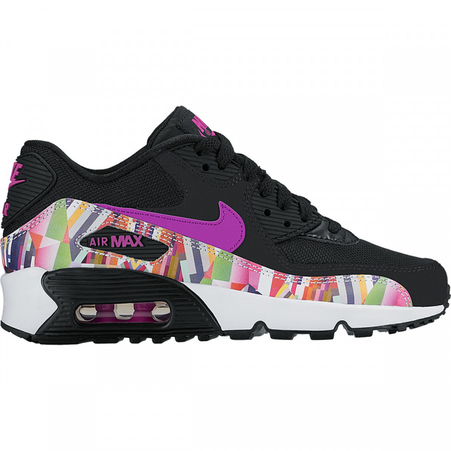 NIKE Tenisice NIKE AIR MAX 90 PRINT MESH GS 