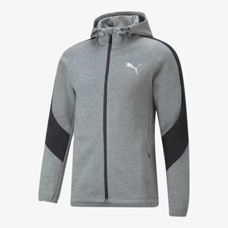 PUMA Majica s kapuljačom na patent PUMA EVOSTRIPE FULL-ZIP HOODIE 