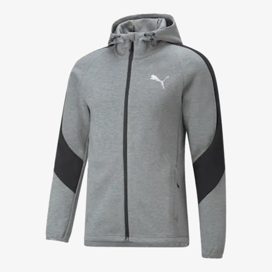 PUMA Majica s kapuljačom na patent PUMA EVOSTRIPE FULL-ZIP HOODIE 