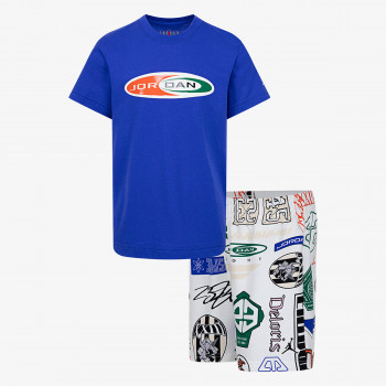 Jordan Komplet za djecu JDB MJ BROOKLYN AOP FT SHORT S 