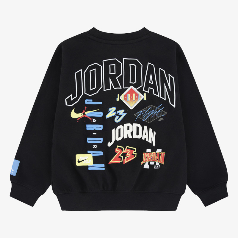 JORDAN Majica bez kragne JDB MJ DYNASTY FT CREW 