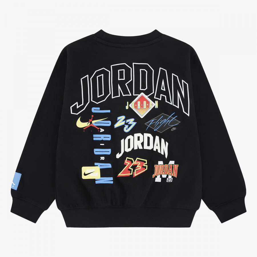 JORDAN Majica bez kragne JDB MJ DYNASTY FT CREW 