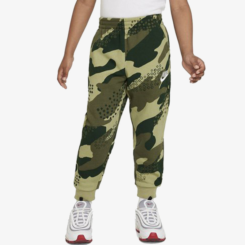 NIKE Donji dio trenirke NKB B NSW CLUB CAMO JOGGER 