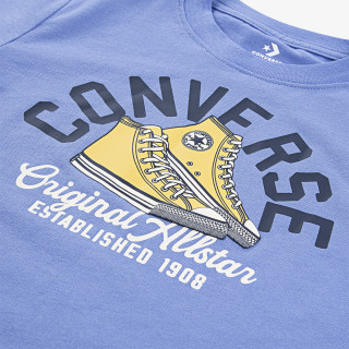 CONVERSE Majica kratkih rukava CNVB RETRO REMIX SNEAKER ARC T 