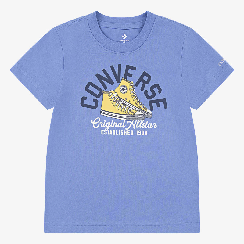 CONVERSE Majica kratkih rukava CNVB RETRO REMIX SNEAKER ARC T 