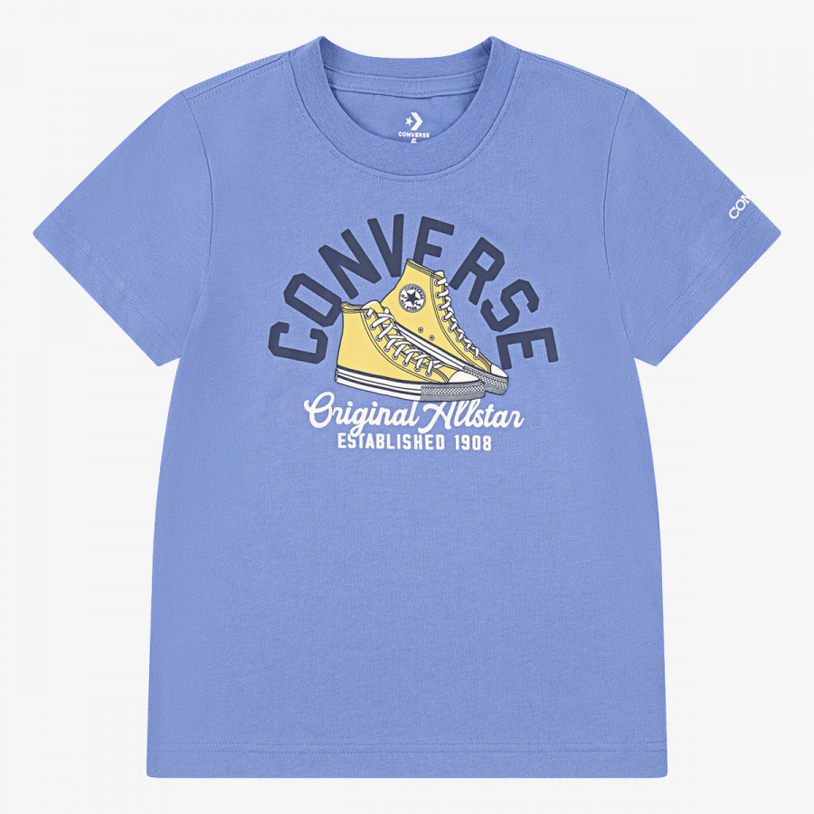 CONVERSE Majica kratkih rukava CNVB RETRO REMIX SNEAKER ARC T 
