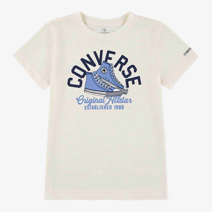 CONVERSE Majica kratkih rukava CNVB RETRO REMIX SNEAKER ARC T 