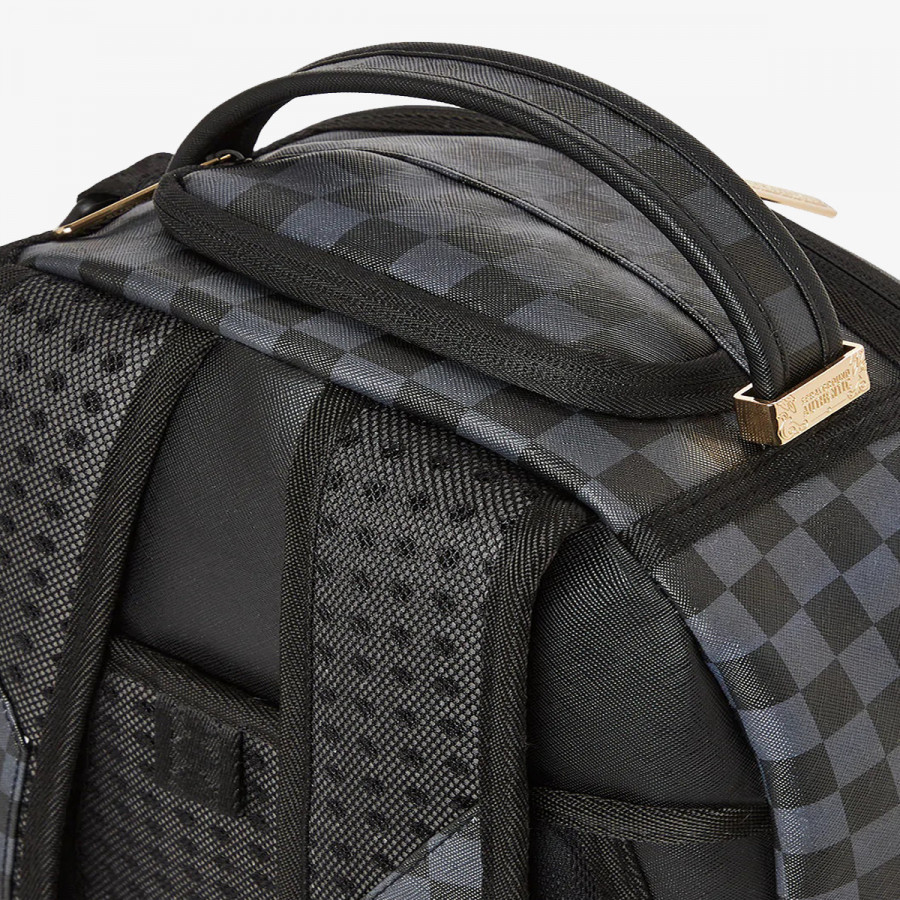 SPRAYGROUND Ruksak DIABLO BEAR OTR GREY CHECKER DLXR BACKPA 