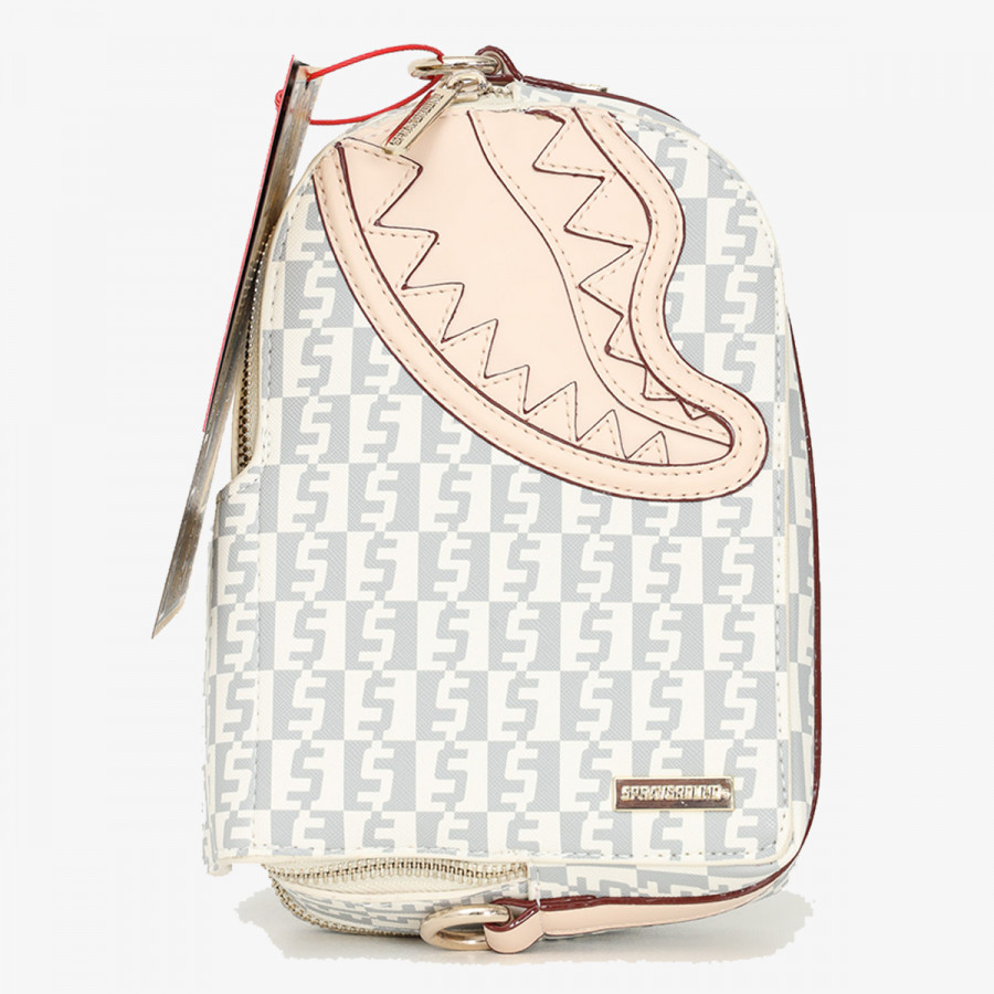 SPRAYGROUND Torba ROSE MONEY CHECKERED CROSSBODY BACKPACK 