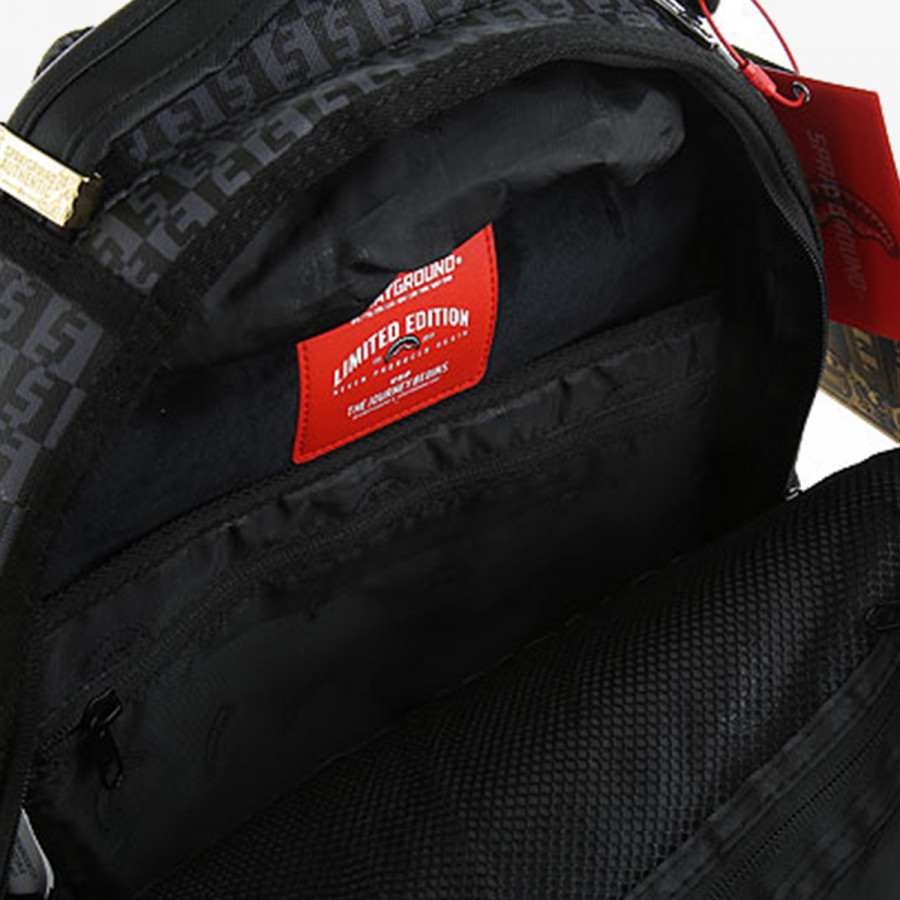 SPRAYGROUND Ruksak MONEY CHECK GREY DLX BACKPACK 