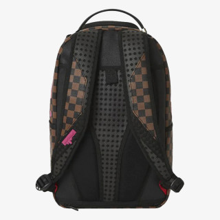 SPRAYGROUND Ruksak PINK DRIP BROWN CHECK DLX BACKPACK 