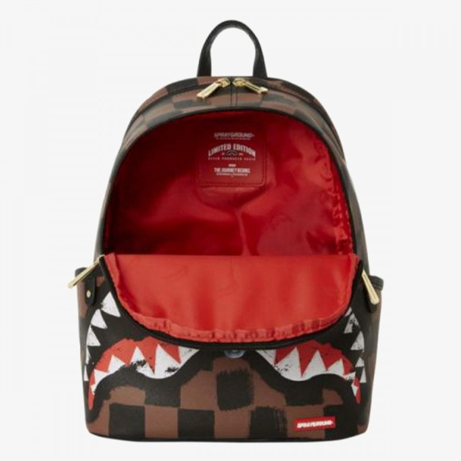 SPRAYGROUND Ruksak SHARKS IN PARIS PAINTED SAVAGE BACKPACK 