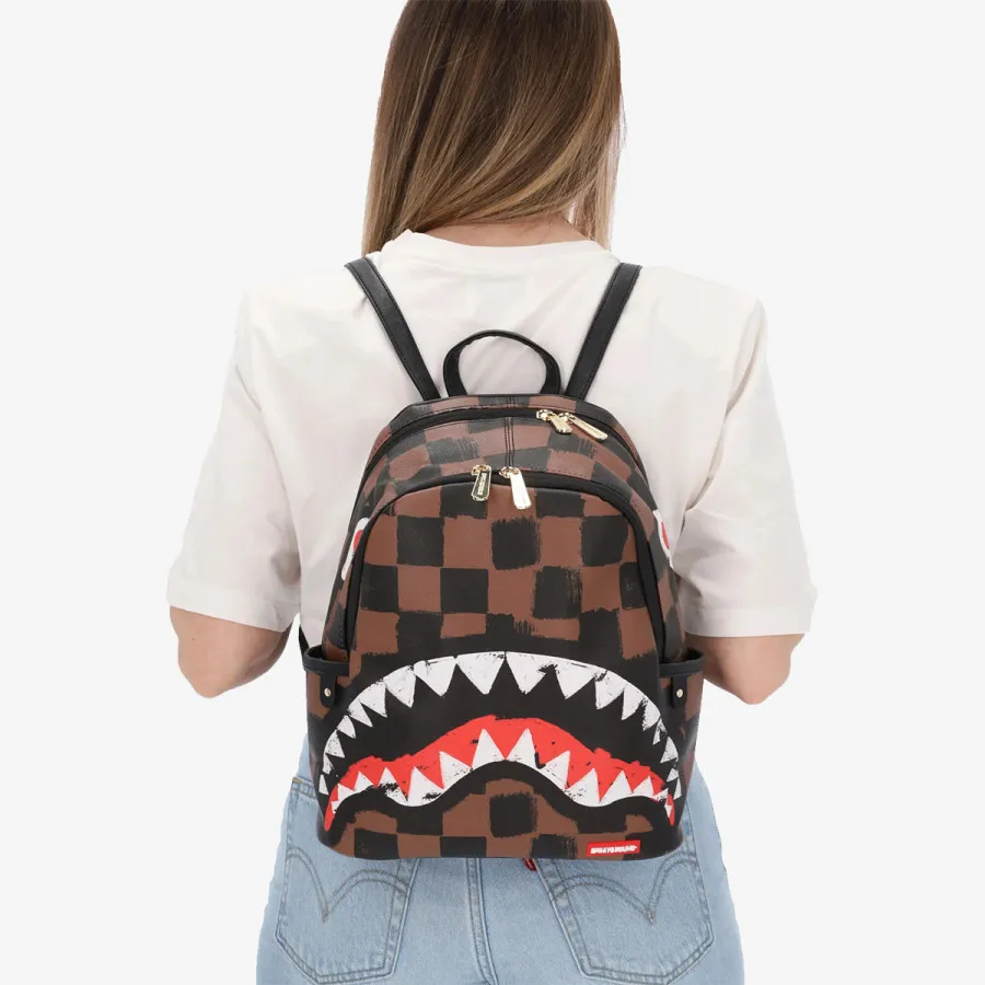 SPRAYGROUND Ruksak SHARKS IN PARIS PAINTED SAVAGE BACKPACK 