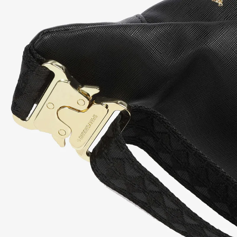 SPRAYGROUND Torba Ai TRIBAL GOLD SAVVY CROSSBODY TEDDY BEA 