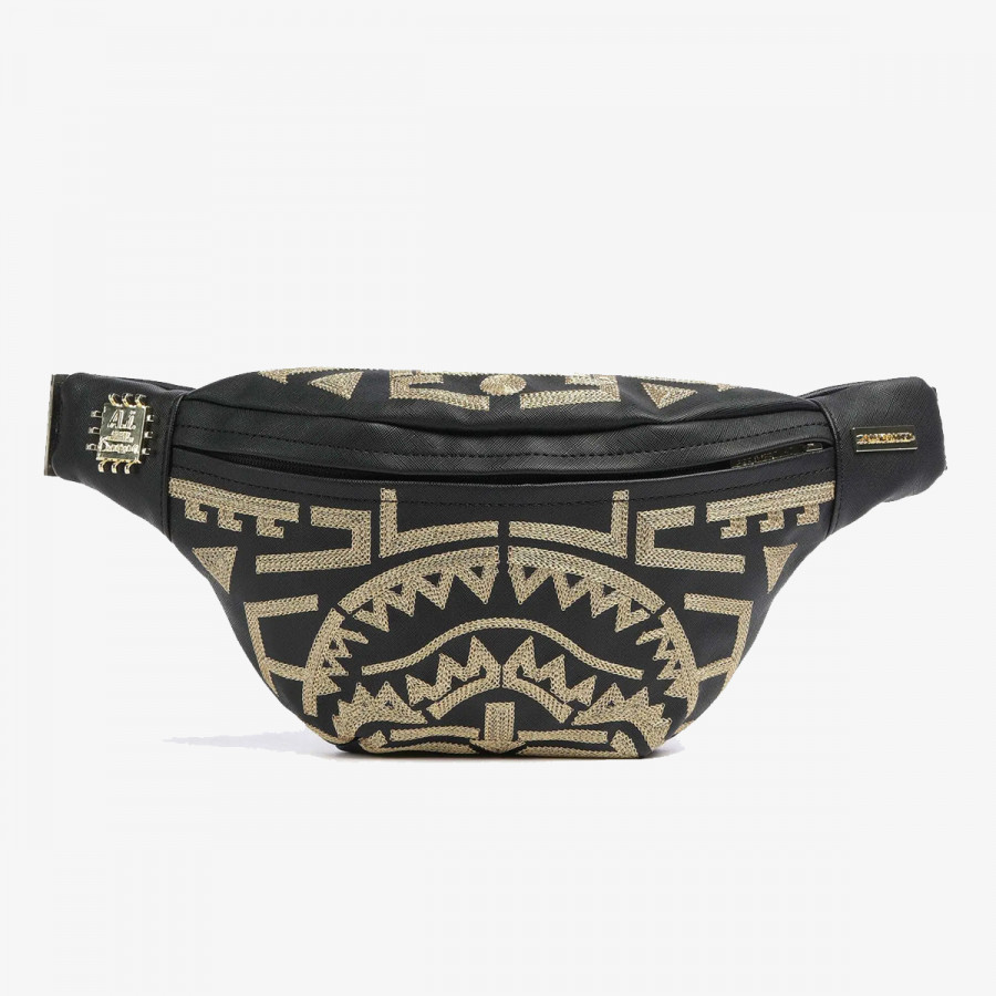 SPRAYGROUND Torba Ai TRIBAL GOLD SAVVY CROSSBODY TEDDY BEA 