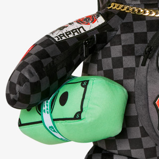 SPRAYGROUND Ruksak GLOBAL MOGUL LOST TICKET MONEY BEAR 