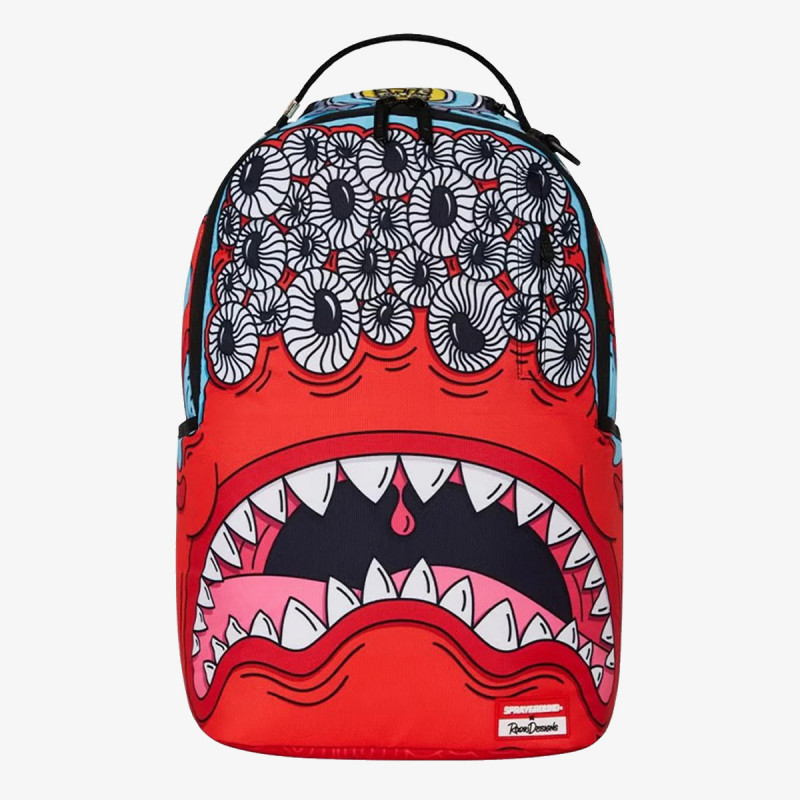 SPRAYGROUND Ruksak JORGE RODRIGUEZ MANY EYED RED MONSTER BA 