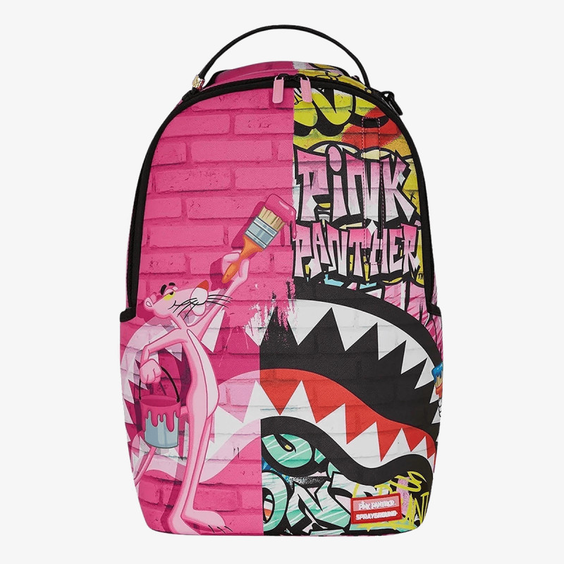 SPRAYGROUND Ruksak PINK PANTHER PAINTING OVER GRAFFITI DLXR 