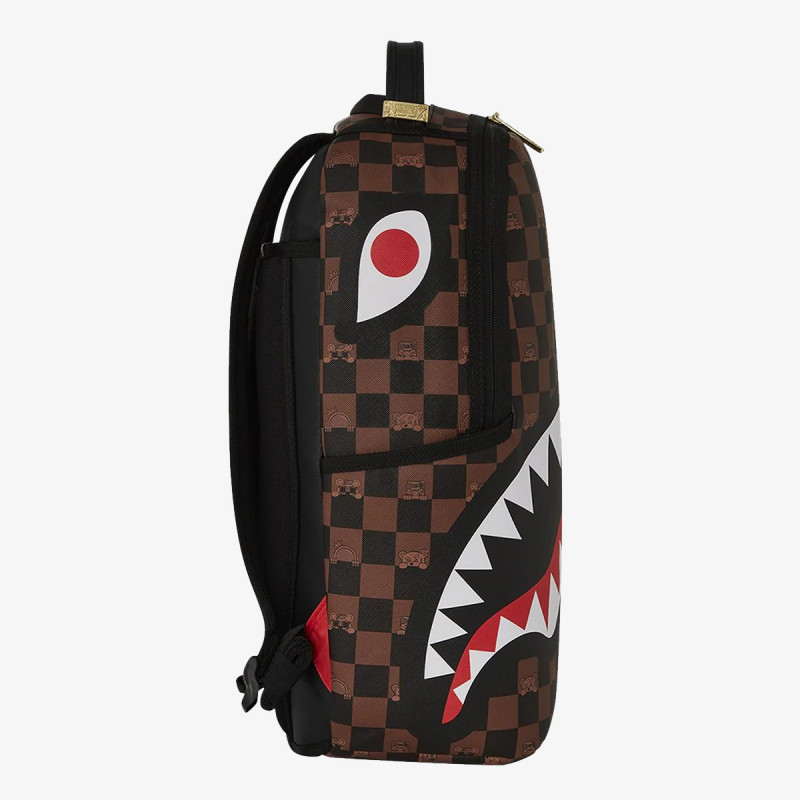 SPRAYGROUND Ruksak PEEKING CHARACTER CHECK BACKPACK 