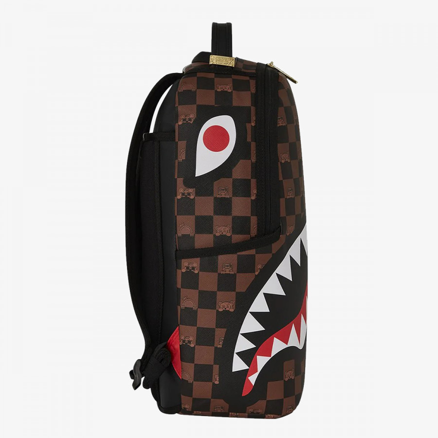 SPRAYGROUND Ruksak PEEKING CHARACTER CHECK BACKPACK 