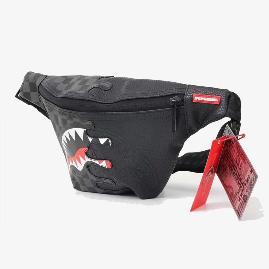 SPRAYGROUND Torba UNFINISHED SHARK CROSSBODY 