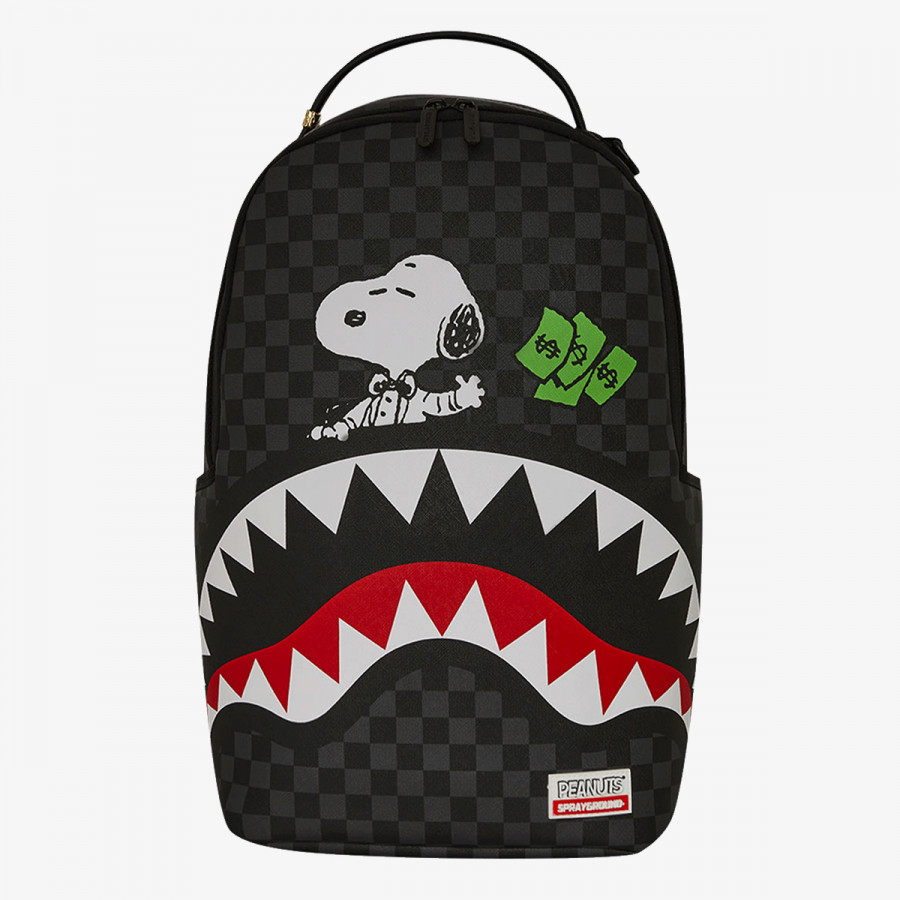 SPRAYGROUND Ruksak SNOOPY TOP SHARK MONEY DLXSV BACKPACK 