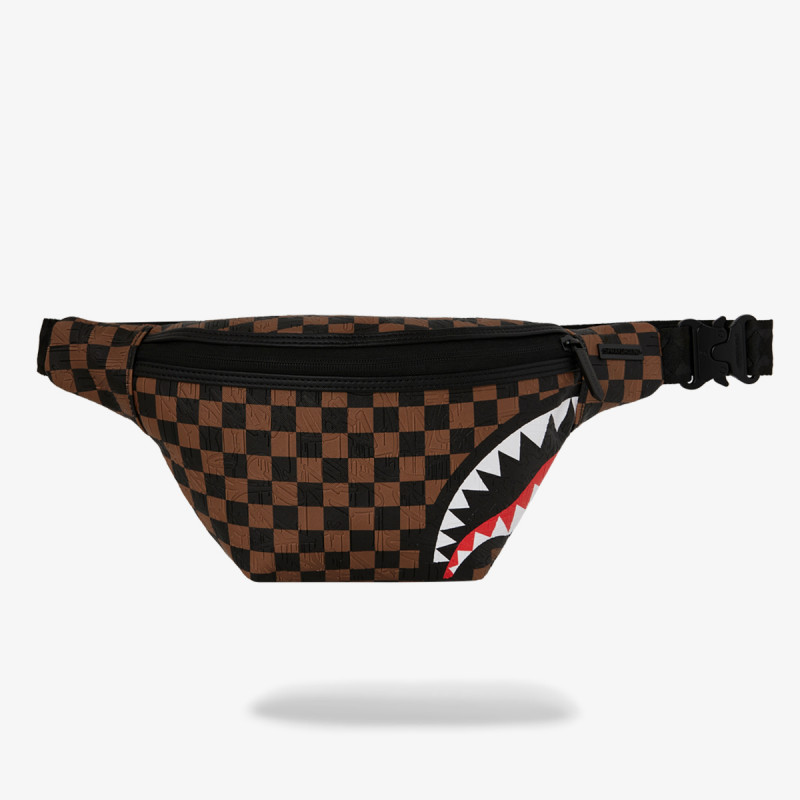 SPRAYGROUND Torbica oko struka CHECK 2 EMBOSS SAVVY CROSSBODY 