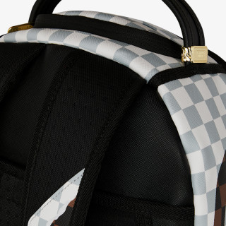 SPRAYGROUND Ruksak CREAM AND BROWN TEAR CHECK BACKPACK 