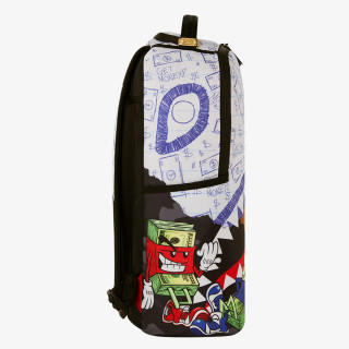 SPRAYGROUND Ruksak MEAN MONEY COLLAGE BACKPACK 