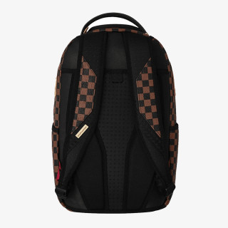SPRAYGROUND Ruksak EMBOSSED CHECK BROWN BACKPACK 