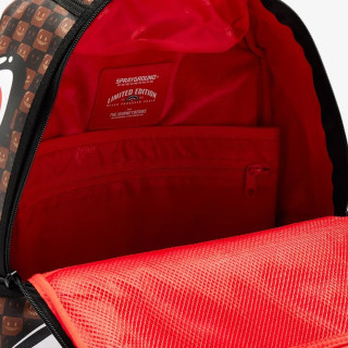 SPRAYGROUND Ruksak SHARKS IN PARIS WTF BUBBLE BROWN CHECK B 