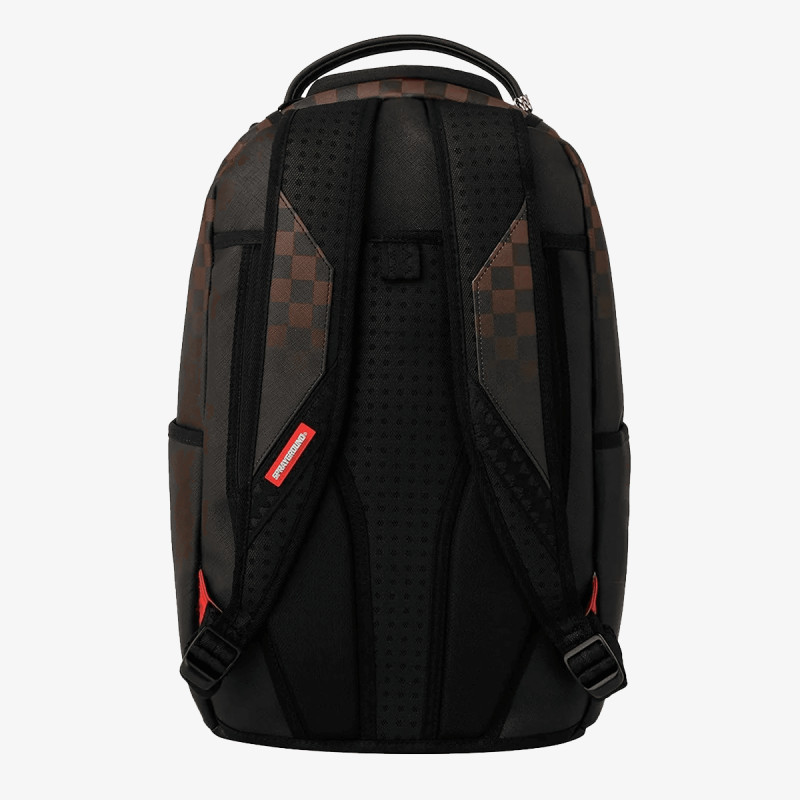 SPRAYGROUND Ruksak BROWN CHECK GHOST DRIP BACKPACK 