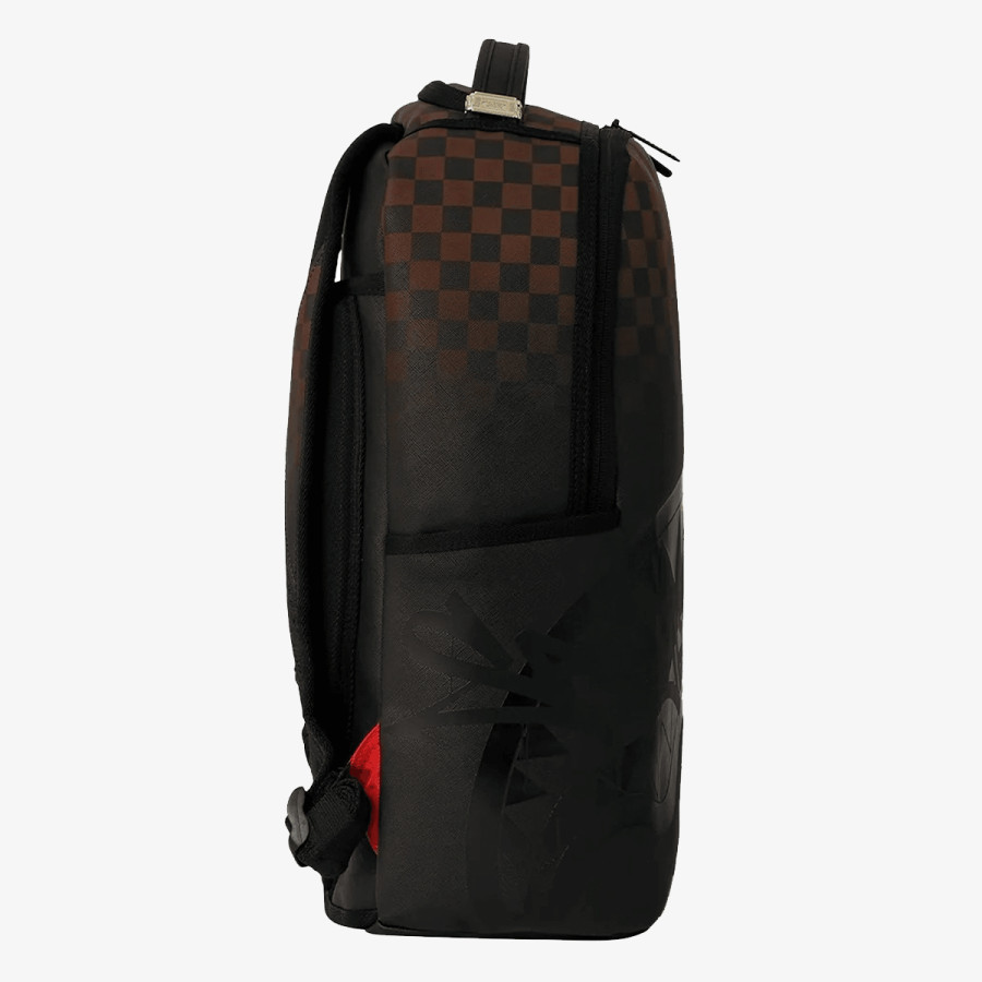 SPRAYGROUND Ruksak BROWN CHECK GHOST DRIP BACKPACK 