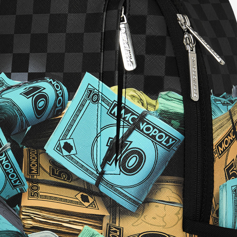 SPRAYGROUND Ruksak MONOPOLY MONEY STACKS BACKPACK 