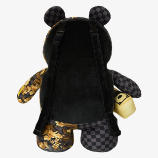 SPRAYGROUND Ruksak GOLD FLORAL REMIX MONEYBEAR BACKPACK 