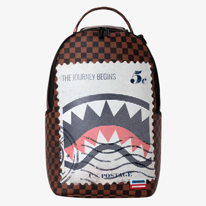 SPRAYGROUND Ruksak USPS SHARK STAMP BACKPACK 