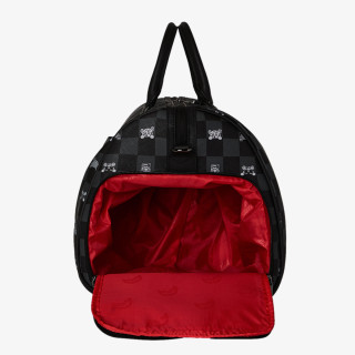 SPRAYGROUND Torba GRAY PEEKING CHARACTER CHECK DUFFLE 