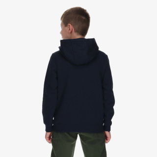 LACOSTE Majica s kapuljačom na patent LCB CORE FLEECE FULLZIP HOODIE 