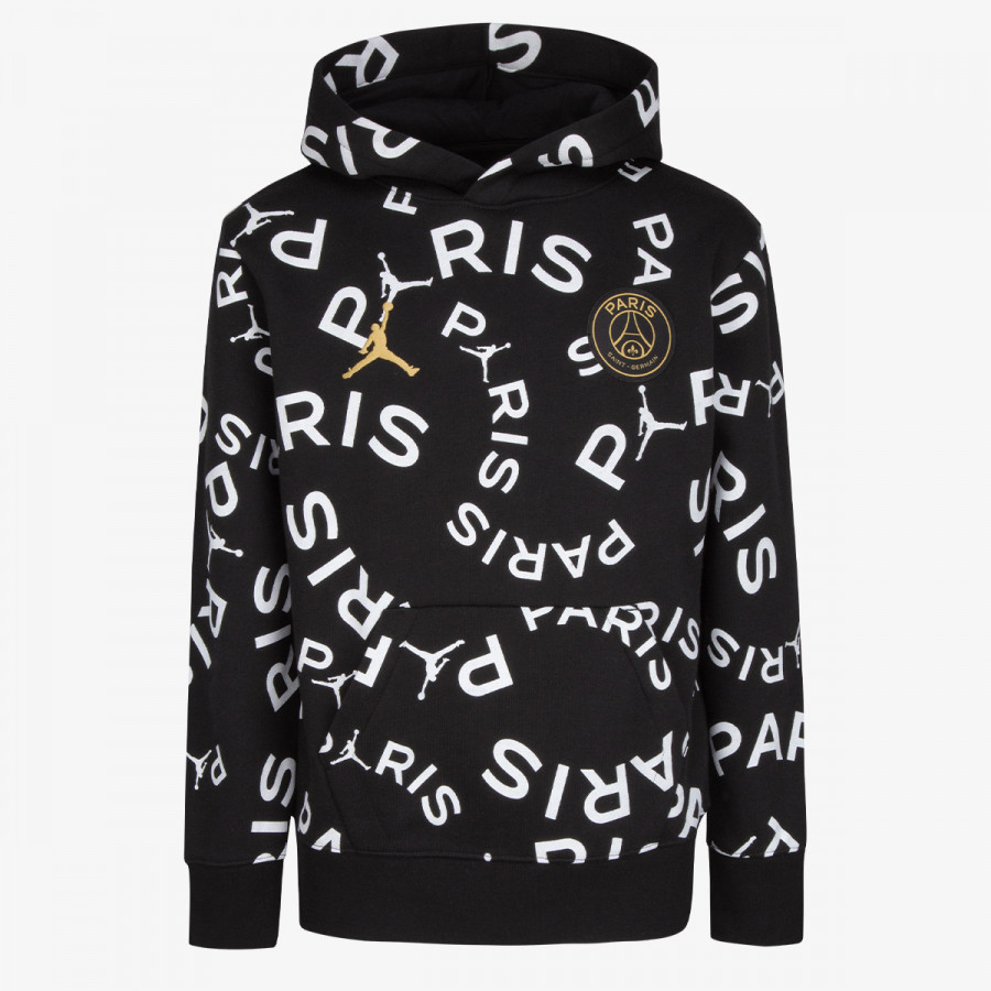 Jordan Majica s kapuljačom JORDAN JDB PSG FLEECE AOP HOODIE KIDS 