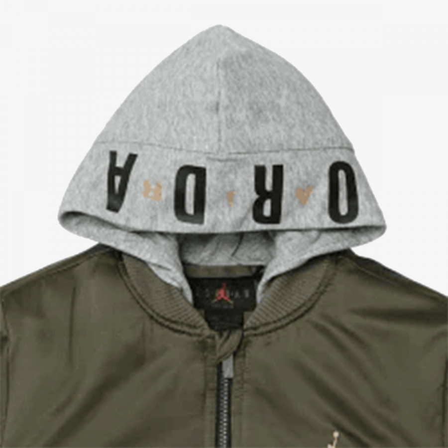 JORDAN Jakna JDN BIG LOGO HOODED BOMBER